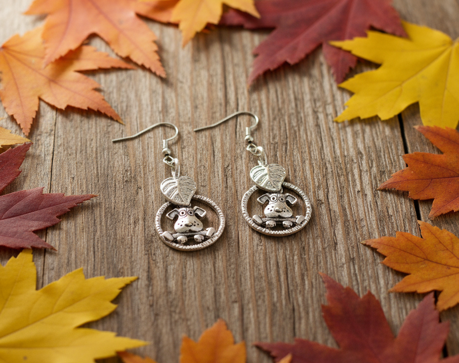 Puppy Charm Earrings