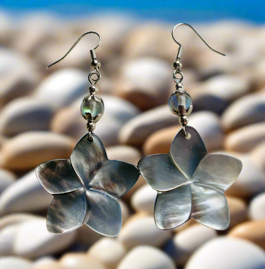 Flower Shell Earrings