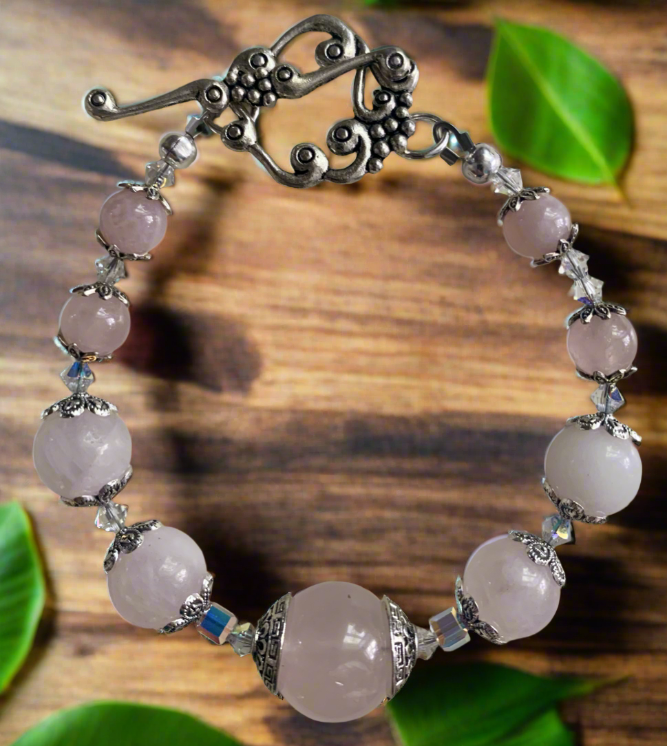 Rose Quartz Gemstone Bracelet