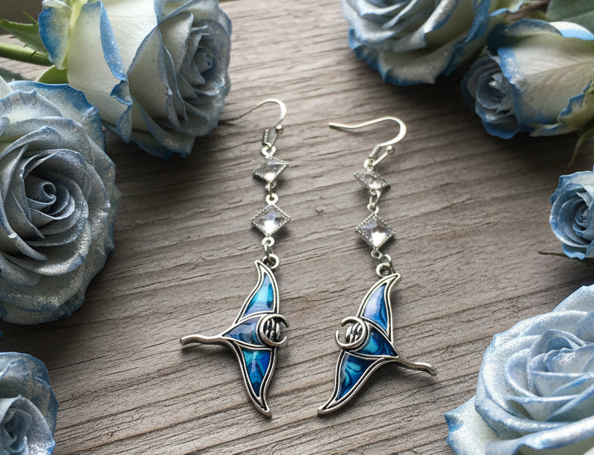 Stingray Charm Earrings