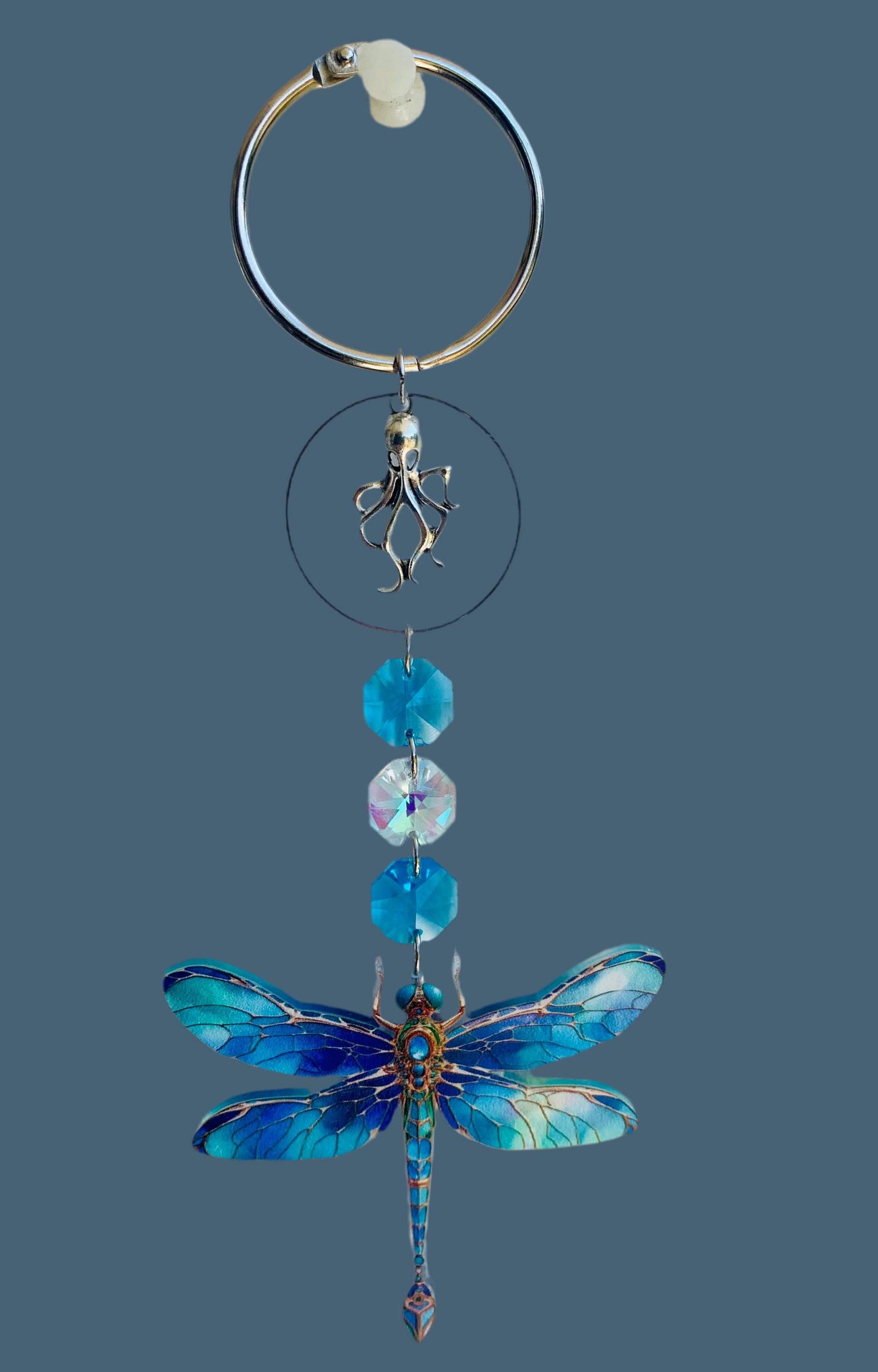 Rearview Mirror SunCatcher With Acrylic Butterfly