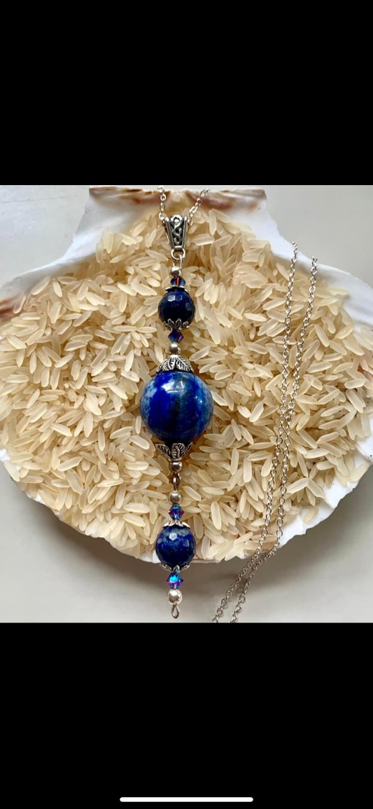 Lapis Lazuli Gemstone Pendant