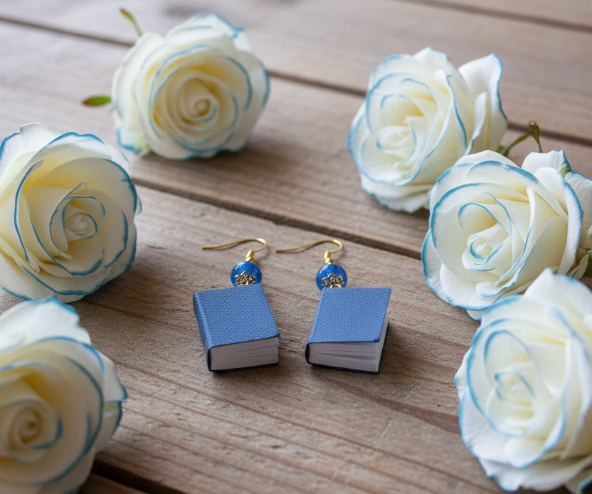 Book Earrings