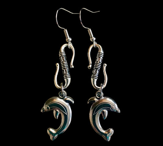 Stainless Steel Dolphin with Zinc Alloy S-Shaped Connectors