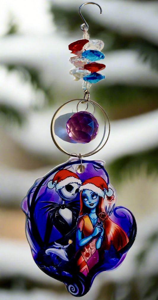 Christmas Tree Ornament:Jack Skellington & Family