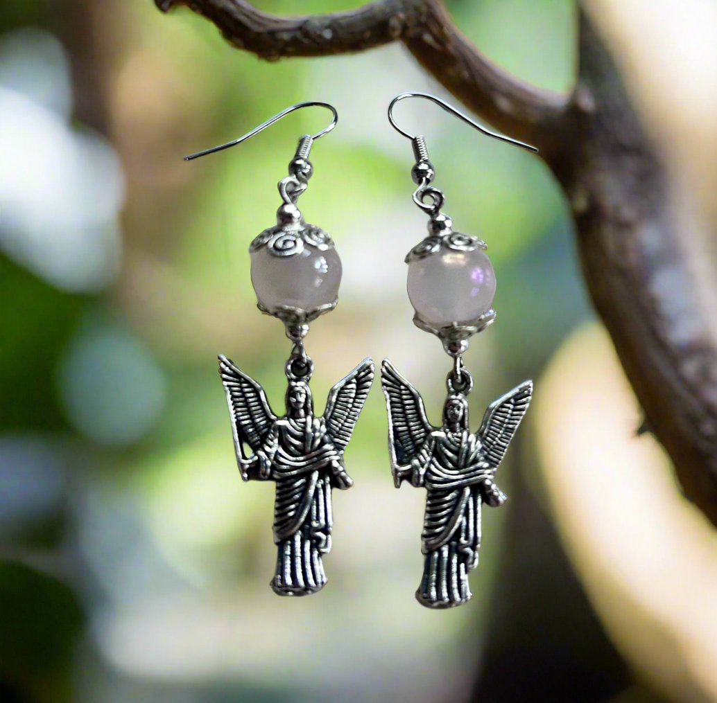Angel Charm Earrings