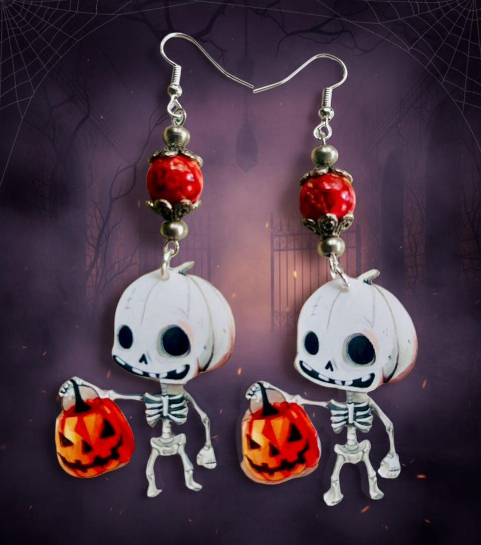 Halloween-Inspired Earrings