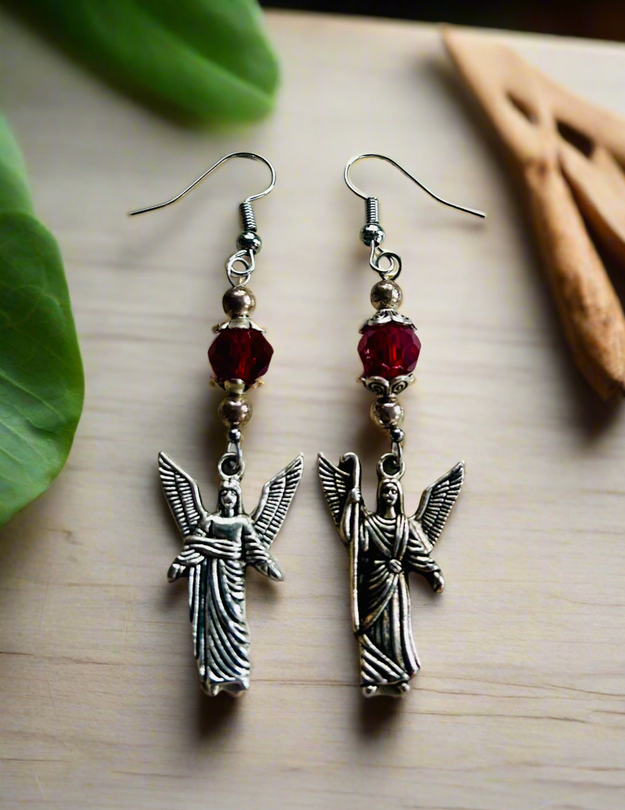 Angel Charm Earrings