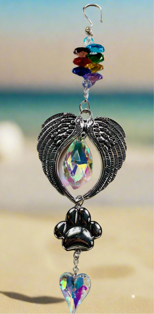 Angel Wing/Puppy Paw SunCatcher