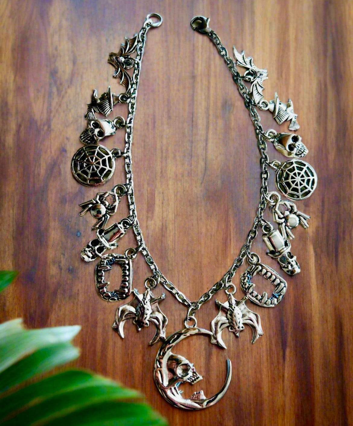 Halloween-Inspired Charm Bracelet